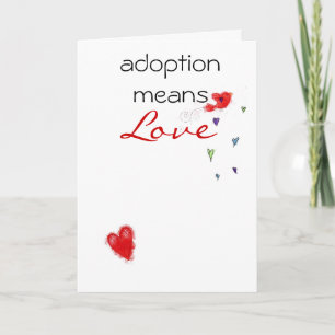 adoption congratulations card