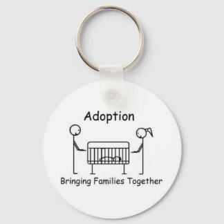 Adoption Crib Keychain
