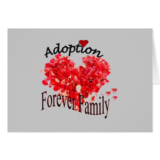 Image of Adoption Forever Family Card