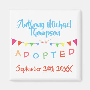 Adoption From Foster Care Party Magnet