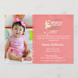 Adoption Girl Announcement