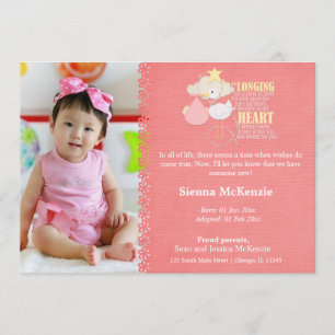 Adoption Girl Announcement