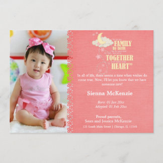 Adoption Girl Announcement