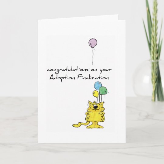 adoption greeting card | Zazzle.co.uk