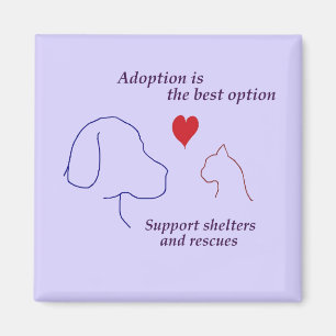 Adoption is the Best Option  Magnet