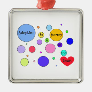 Adoption Journey of Heart Circles Metal Tree Decoration