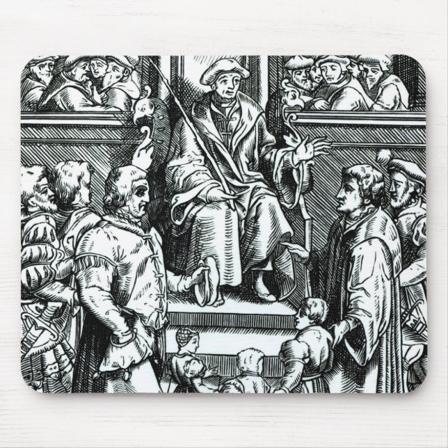 Adoption of orphan children in the Inferior Court Mouse Mat (Front)