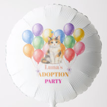 Adoption Party Gotcha day Calico Cat Pet