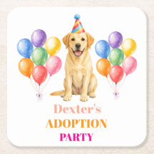 Adoption Party Gotcha day Labrador Dog Pet