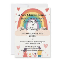 Adoption Rainbow Baby Shower