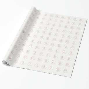 Adoption, Religious, Yellow Dots with Red Heart Wrapping Paper