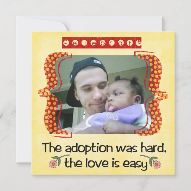 adoption shower invitation (Front)