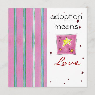 Adoption Shower Invite