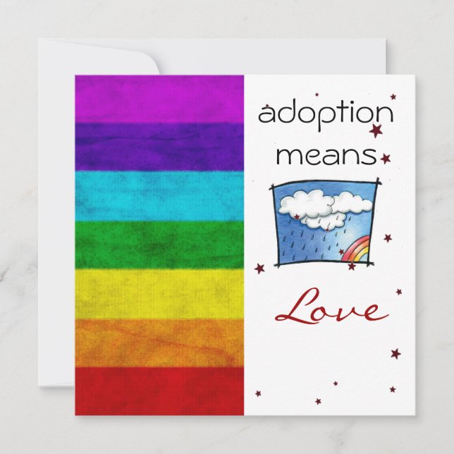 Adoption Shower Invite (Front)