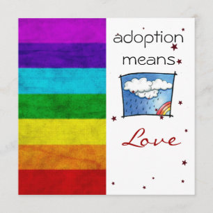 Adoption Shower Invite