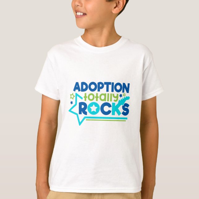 Adoption totally rocks T-Shirt (Front)
