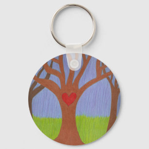 Adoption Tree Key Ring