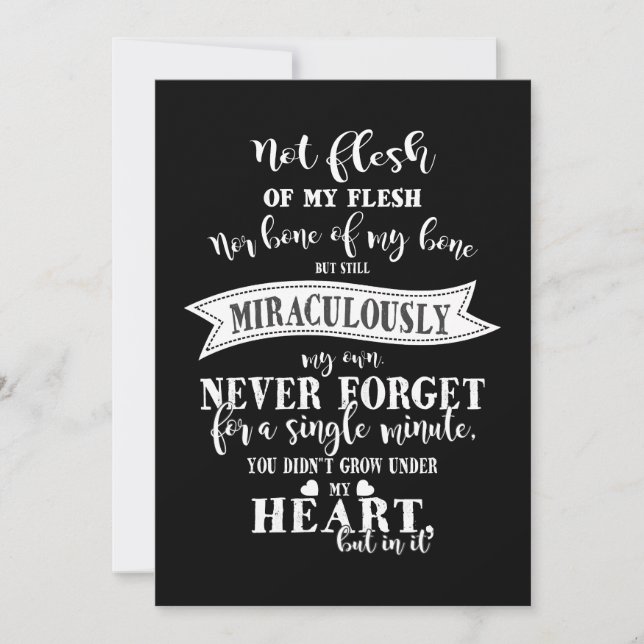 adoption verse invitation (Front)