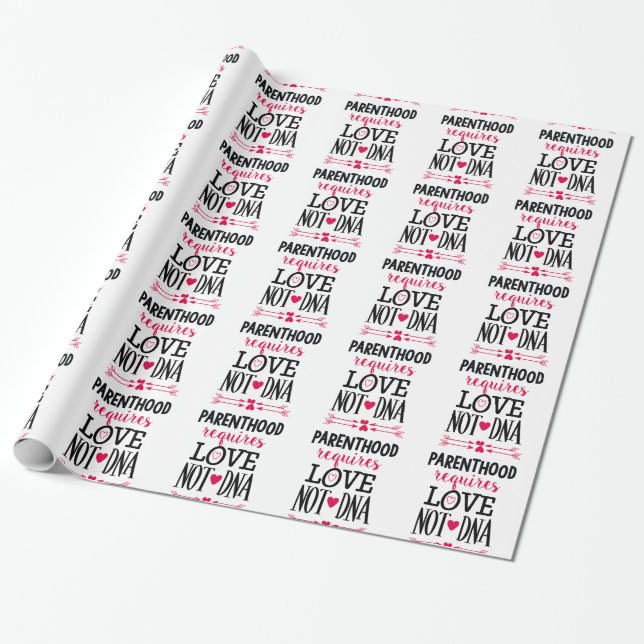 Adoption Wrapping Paper (Unrolled)