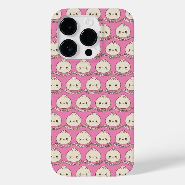 Adora-Bao Cute Kawaii Bao Dumpling Pun Lover  Case-Mate iPhone Case (Back)