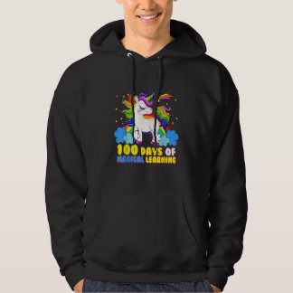 Adorable 100 Days of Magical Learning School Unico Hoodie