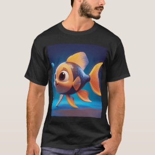 Adorable 3D Fish Fun 2 T-Shirt
