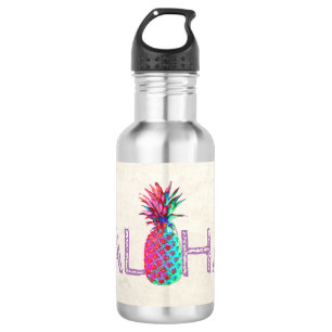 Adorable Aloha Hawaiian Pineapple 532 Ml Water Bottle