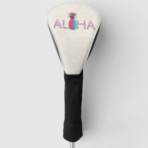 Adorable Aloha Hawaiian Pineapple Golf Head Cover