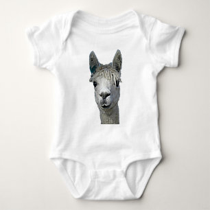 Adorable Alpaca Baby Bodysuit