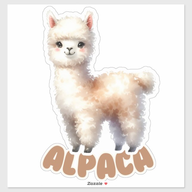Adorable Alpaca  - Nursery  (Sheet)