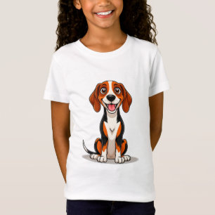 Adorable American English Coonhound Pet T-Shirt