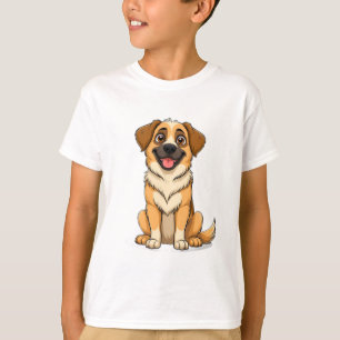 Adorable Anatolian Shepherd Cartoon Dog T-Shirt