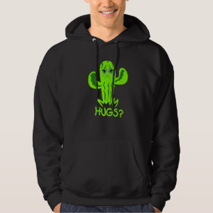 Adorable And Cute Hugs Sad Cactuar Hoodie