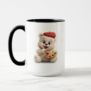 Adorable and Cute Teddy Bear Design Mug