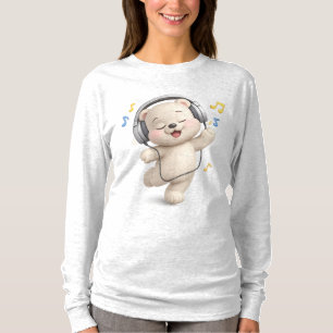 Adorable and Cute Teddy Bear Design T-Shirt