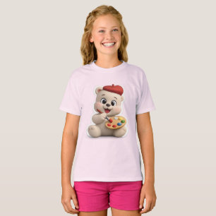 Adorable and Cute Teddy Bear Design T-Shirt