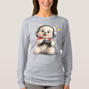 Adorable and Cute Teddy Bear Design T-Shirt