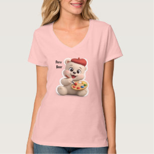 Adorable and Cute Teddy Bear Design T-Shirt