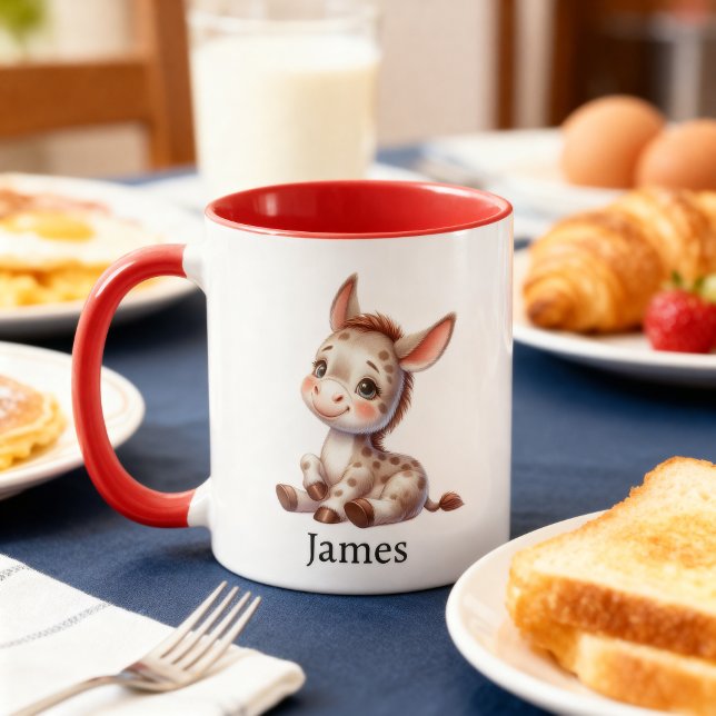 Adorable animal design kid's mug (Creator Uploaded)