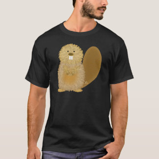 Adorable Animal Drawings: Beaver T-Shirt