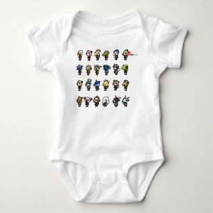 Adorable Animal Friends Baby Bodysuit