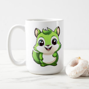 Adorable animal squirrel coffee mug