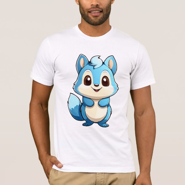 Adorable animal squirrel T-Shirt (Front)