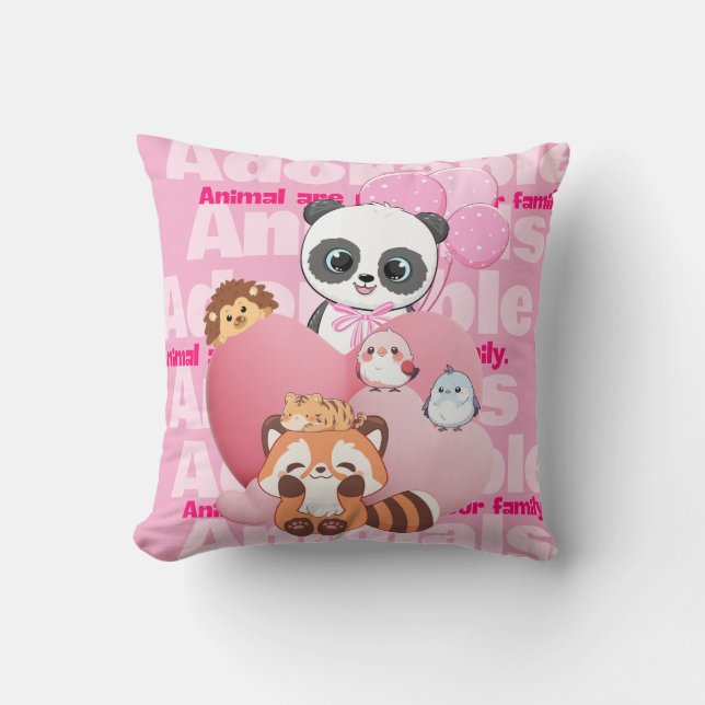Adorable Animals Cushion (Front)
