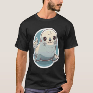 Adorable Aquatic Seal of Approval Cute Baby Seal T-Shirt