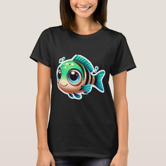 Adorable Archerfish T-Shirt (Front)