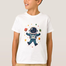 Adorable Astronaut in Space