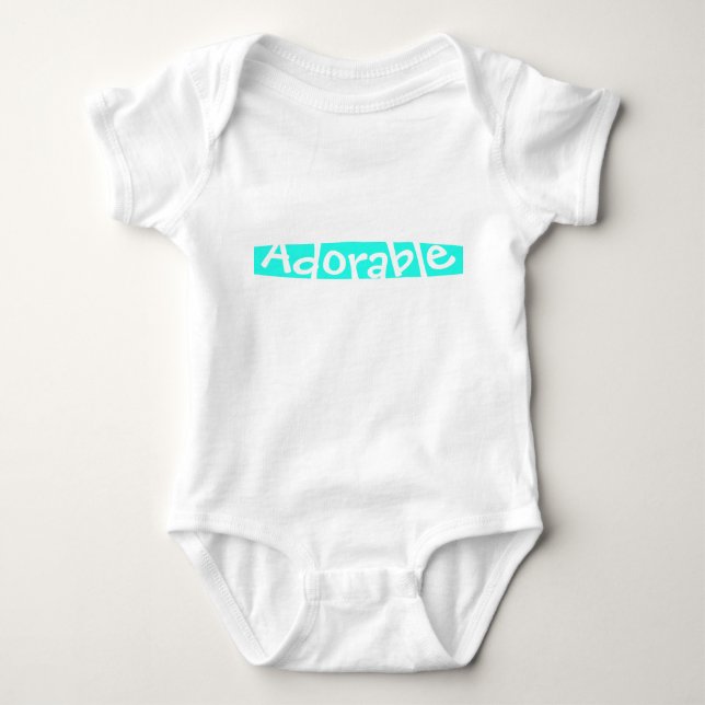 Adorable Baby Bodysuit (Front)