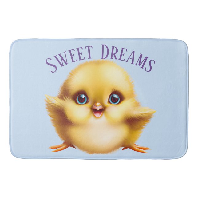 Adorable Baby Chick Bath Mat (Front)