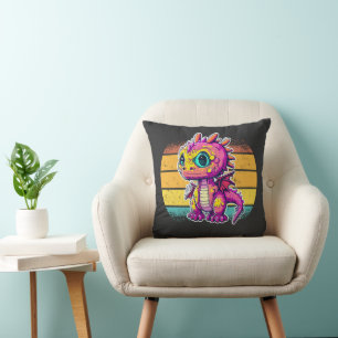 Adorable Baby Dinosaur   Jurassic Joy Cushion